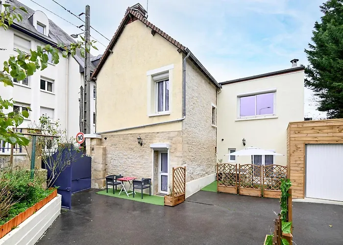 公寓 Le 3 Du Clos Fleuri - Proche Hippodrome 凯恩